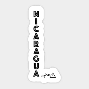 nicaragua de soy nica Sticker